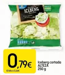 Oferta de Alteza - Iceberg Cortada por 0,79€ en Dialprix