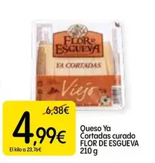 Oferta de Flor de Esgueva - Queso Ya Cortadas Curado por 4,99€ en Dialprix