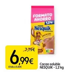 Oferta de Nesquik - Cacao Soluble por 6,99€ en Dialprix