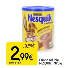 Oferta de Nestlé - Nesquik por 2,99€ en Dialprix