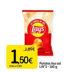 Oferta de Lay's - Patatas Lisa Sal por 1,5€ en Dialprix