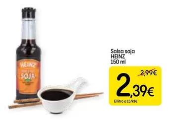 Oferta de Heinz - Salsa Soja por 2,39€ en Dialprix