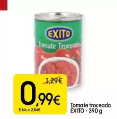 Oferta de Exito - Tomate Troceado por 0,99€ en Dialprix