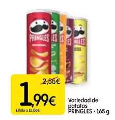 Oferta de Pringles - Variedad De Patatas por 1,99€ en Dialprix