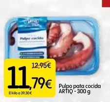 Oferta de Pulpo -  Pata Cocida por 11,79€ en Dialprix