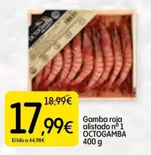 Oferta de Octogamba - Gamba Roja Alistado N° 1 por 17,99€ en Dialprix