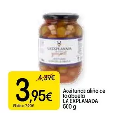 Oferta de La Explanada - Aceitunas Alino De La Abuela por 3,95€ en Dialprix