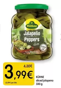 Oferta de Sliced Jalapeno por 3,99€ en Dialprix