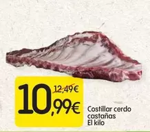 Oferta de Costillar Cerdo Castañas por 10,99€ en Dialprix