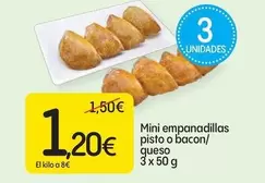 Oferta de Mini Empanadillas Pisto O Bacon por 1,2€ en Dialprix