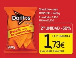 Oferta de Doritos - Snack Tex-mex por 3,45€ en Dialprix