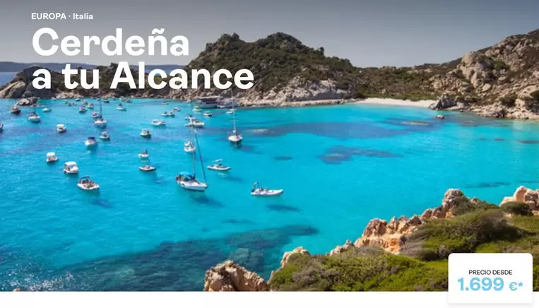 Oferta de Cerdeña A Tu Alcanice por 1699€ en Tui Travel PLC