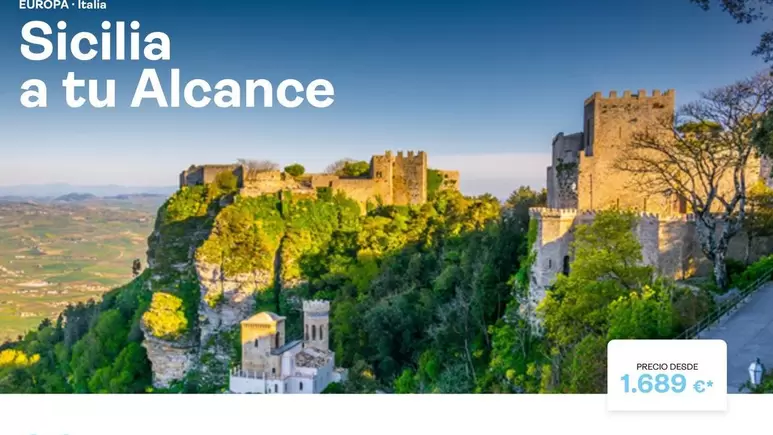 Oferta de Sicilia A Tu Alcance por 1689€ en Tui Travel PLC