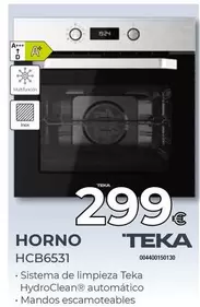 Oferta de Teka - Horno Hcb6531 por 299€ en Tien 21