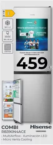 Oferta de Hisense - Combi Rb390n4ace por 459€ en Tien 21