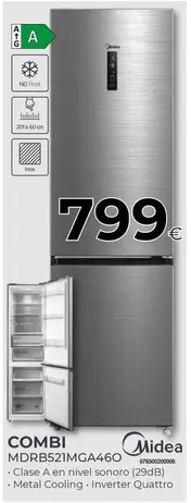 Oferta de Frost - Combi MDRB52IMGA46C por 799€ en Tien 21