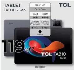 Oferta de TCL - Tablet por 119€ en Tien 21