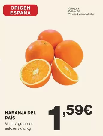 Oferta de Origen - Naranja Del País por 1,59€ en Supercor