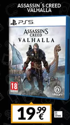 Oferta de Ubisoft - Assassins Creed Valhalla por 19,99€ en Game