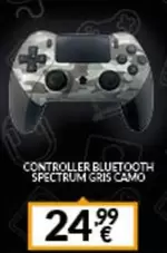 Oferta de Controller Bluetooth Spectrum Gris Camo por 24,99€ en Game