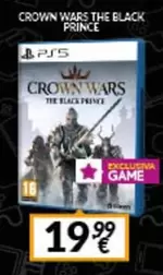 Oferta de Crown Wars The Black Prince por 19,99€ en Game