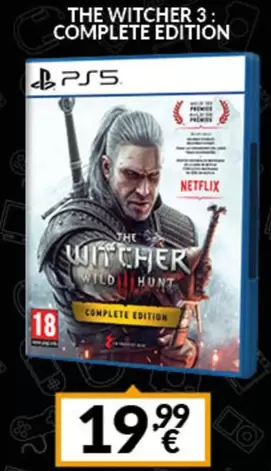 Oferta de The Witcher 3 Complete Edition por 19,99€ en Game