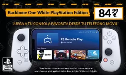 Oferta de One -  White Playstation Edition por 84,99€ en Game