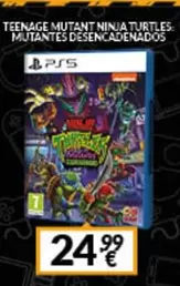 Oferta de Teenage Mutant Ninja Turtles Mutantes Désenciadenados por 24,99€ en Game