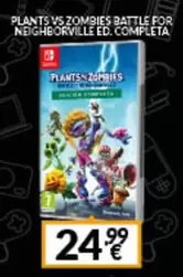 Oferta de Nintendo SWITCH - Plants Vs Zombies Battle For Neghborville Ed. Completa por 24,99€ en Game