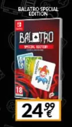 Oferta de Nintendo SWITCH - Balatro Special Edition por 24,99€ en Game