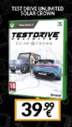 Oferta de Solar - Test Drive Unlimited  Crown por 39,99€ en Game