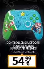 Oferta de Controller Bluetooth Powera Mario Superstar Friends por 54,99€ en Game