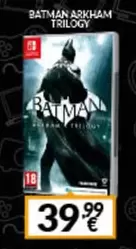 Oferta de Batman -  Arkham Trilogy por 39,99€ en Game