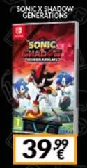 Oferta de Sonic -  X Shadow Generations por 39,99€ en Game