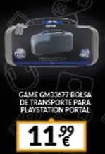 Oferta de PlayStation - Game Gm33677 Bolsa De Transporte Para Playstation Portal por 11,99€ en Game