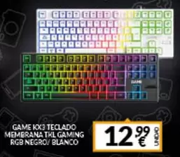 Oferta de Gaming - Game Ix3 Teclado Membrana por 12,99€ en Game