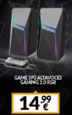 Oferta de Gaming - Game Sp3 Altavoces Gaming por 14,99€ en Game