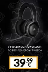 Oferta de Corsair -  Hs35 V2 Stereo por 39,99€ en Game