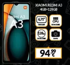 Oferta de Xiaomi - Redmi A3 por 94,99€ en Game