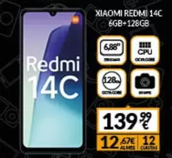 Oferta de Xiaomi - Redmi 14C por 139,99€ en Game