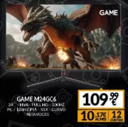 Oferta de Game M24gc6 por 109,99€ en Game