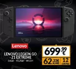 Oferta de Lenovo -  Legion Go - Z 1 Extreme por 699,99€ en Game