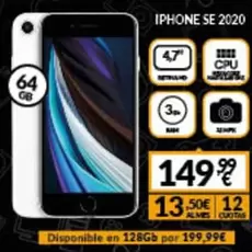 Oferta de Iphone Se 2020 por 149,99€ en Game