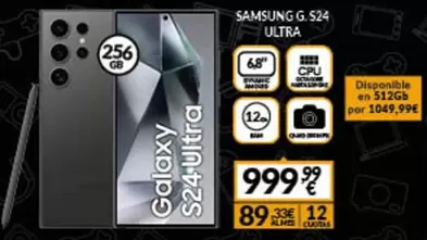 Oferta de Samsung - Galaxy S24 Ultra 5G por 999,99€ en Game