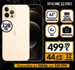 Oferta de Iphone 12 Pro por 499,99€ en Game