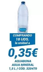 Oferta de Aquabona - Agua Mineral por 0,35€ en Dialsur Cash & Carry