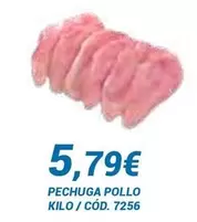 Oferta de Pechuga Pollo por 5,79€ en Dialsur Cash & Carry