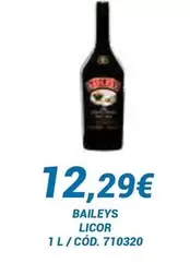 Oferta de Baileys - Licor por 12,29€ en Dialsur Cash & Carry