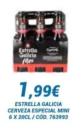 Oferta de Estrella Galicia - Cerveza Especial Mini por 1,99€ en Dialsur Cash & Carry