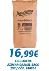 Oferta de Blanco - Azúcar por 16,99€ en Dialsur Cash & Carry